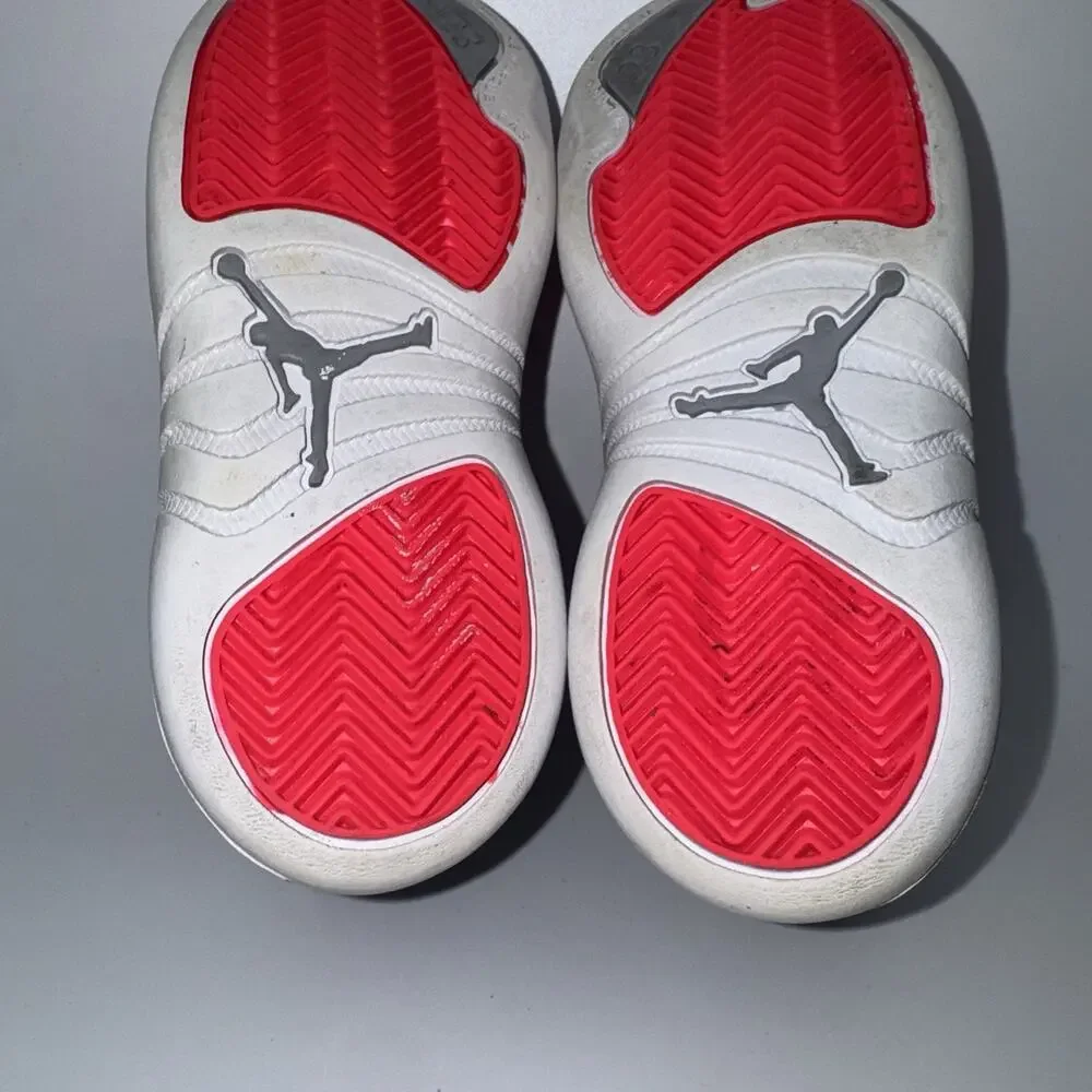 Air Jordan 12 Retro Racer Pink Wolf Grey Toddler 9C 819666-060 Shoes